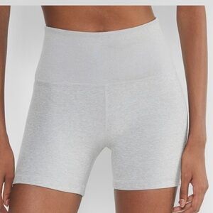 Women's High-Waisted Gray Shorts